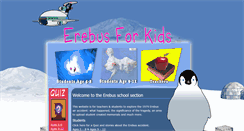 Desktop Screenshot of erebusforkids.co.nz